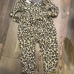 Leopard Print Kids One Piece